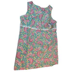 Tahiti Reef Club Women's Mosaic Motif Round Neck Dress Size 3X